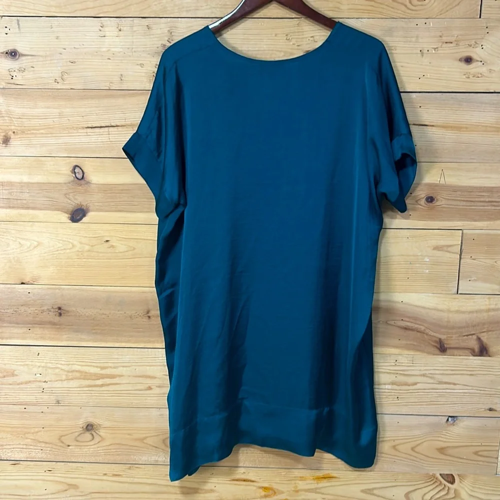 EUC tutu & lilli Wimberley silky polyester tunic top casual dress Roomy L/XL